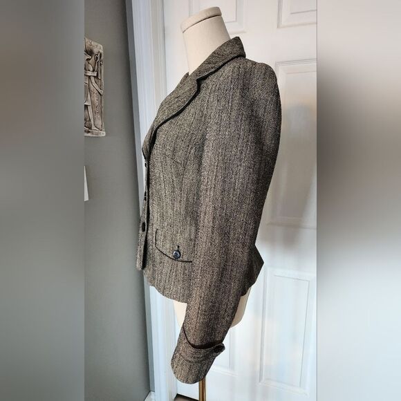 In Wear Brown Blazer - Size 8 - Picture 7 of 8